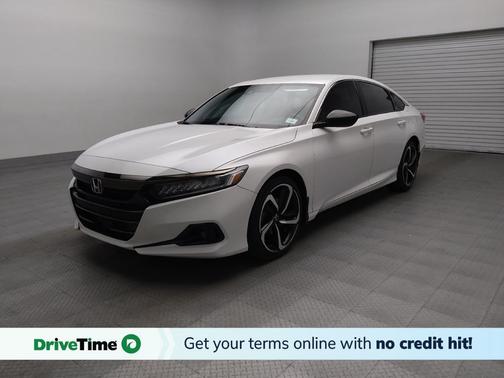 Platinum White Pearl 2021 Honda Accord Sport 1.5T
