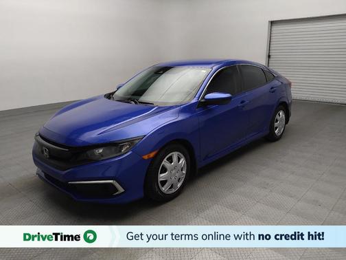 Blue 2019 Honda Civic LX