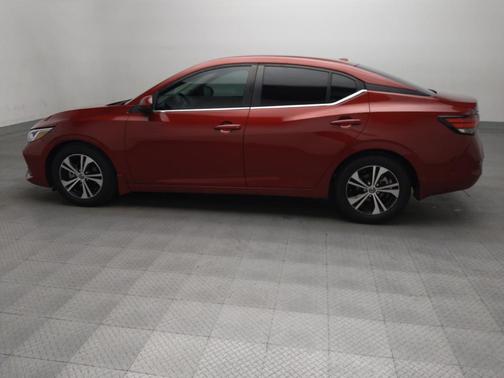 Red 2021 Nissan Sentra SV