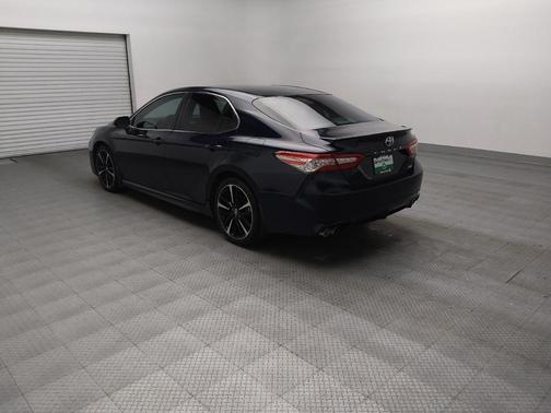 Blue 2018 Toyota Camry XSE