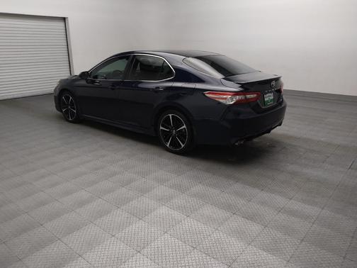 Blue 2018 Toyota Camry XSE