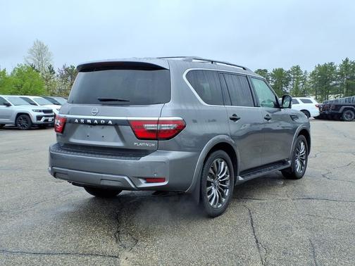 Gun Metallic 2021 Nissan Armada Platinum 4WD