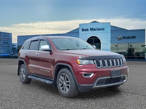 Velvet Red Pearlcoat 2017 Jeep Grand Cherokee Limited