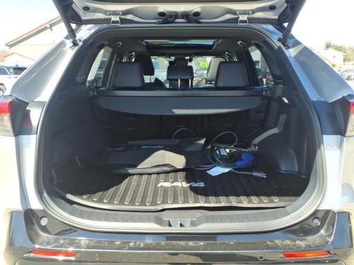 Silver Sky Metallic/Midnight Black Metallic 2024 Toyota RAV4 Prime XSE