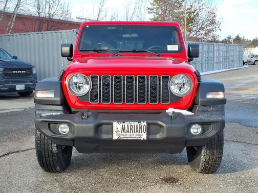 Firecracker Red Clearcoat 2026 Jeep Wrangler Sport