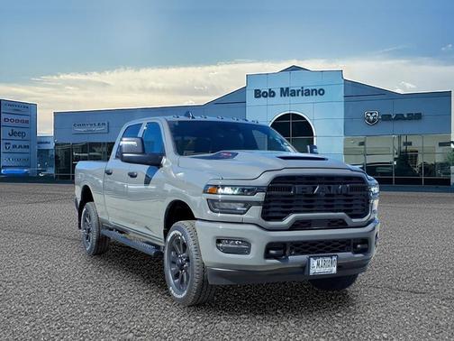 Ceramic Gray Clearcoat 2026 RAM 2500 Black Express Crew Cab 4x4 6'4' Box