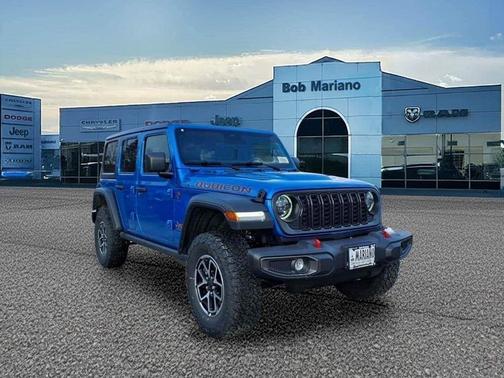 Hydro Blue Pearlcoat 2026 Jeep Wrangler Rubicon