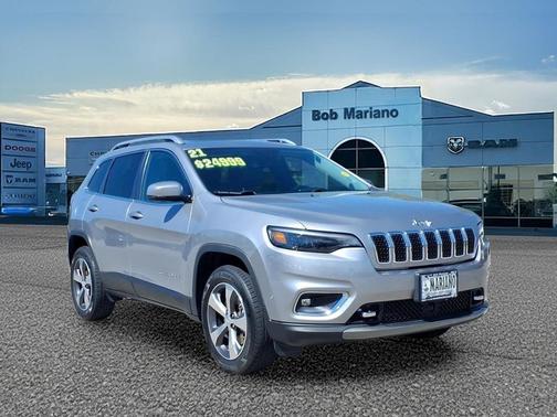 Billet Silver Metallic Clearcoat 2021 Jeep Cherokee Limited