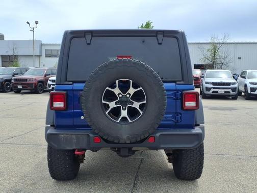 Ocean Blue Metallic Clearcoat 2018 Jeep Wrangler Unlimited Rubicon