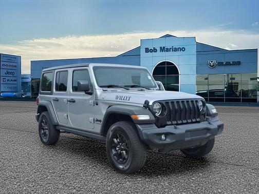 Billet Silver Metallic Clearcoat 2020 Jeep Wrangler Unlimited Willys 4x4
