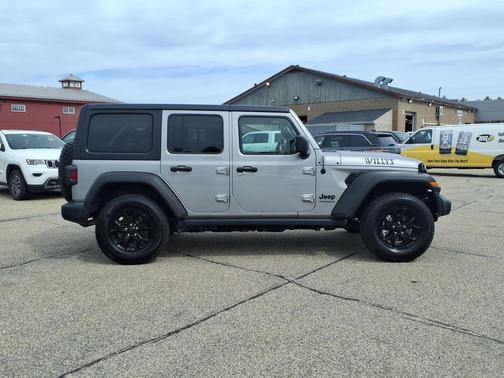 Billet Silver Metallic Clearcoat 2020 Jeep Wrangler Unlimited Willys 4x4