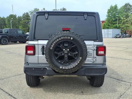 Billet Silver Metallic Clearcoat 2020 Jeep Wrangler Unlimited Willys 4x4