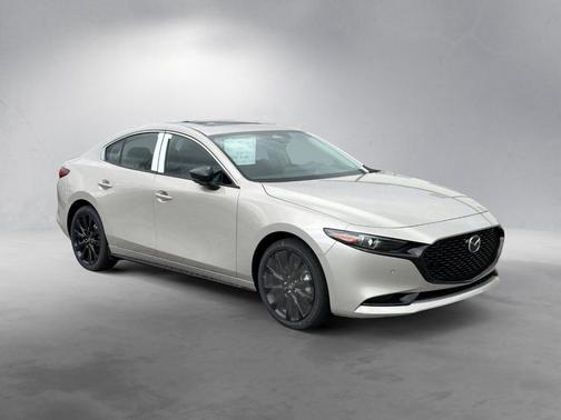 Platinum Quartz Metallic 2026 Mazda Mazda3 AWD w/Premium Package