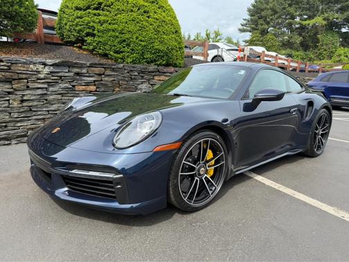 Night Blue Metallic 2021 Porsche 911 Turbo S