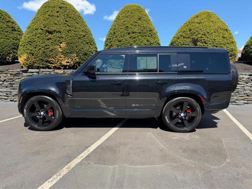 Santorini Black 2024 Land Rover Defender P400 X
