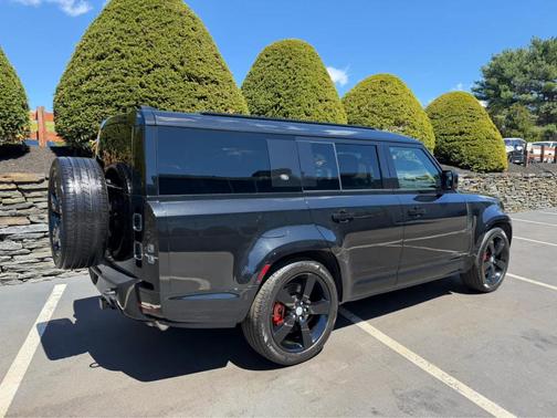 Santorini Black 2024 Land Rover Defender P400 X