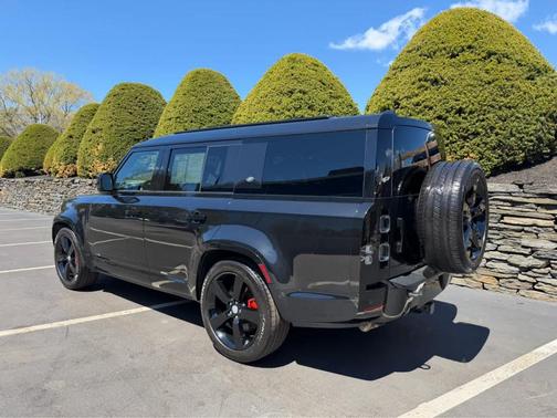 Santorini Black 2024 Land Rover Defender P400 X