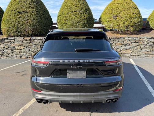 Black 2023 Porsche Cayenne Platinum Edition