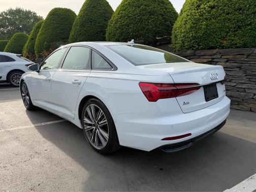 Glacier White Metallic 2021 Audi A6 55 Premium Plus