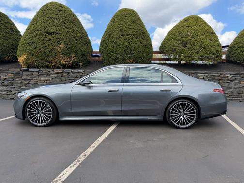 Selenite Gray 2021 Mercedes-Benz S-Class S 580 4MATIC