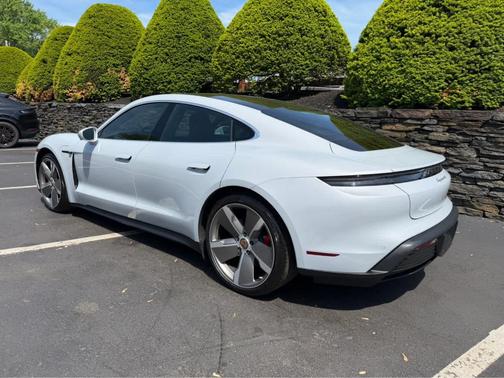 Ice Grey Metallic 2021 Porsche Taycan 4S