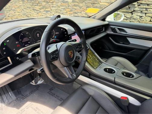 Ice Grey Metallic 2021 Porsche Taycan 4S