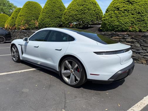 Ice Grey Metallic 2021 Porsche Taycan 4S