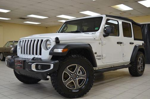 White 2018 Jeep Wrangler Unlimited Sport