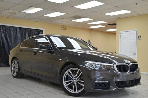 Black 2018 BMW 540 xDrive