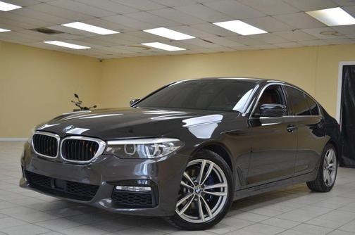 Black 2018 BMW 540 xDrive