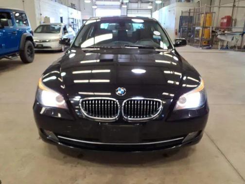 Black 2009 BMW 535 535i Sedan 4D