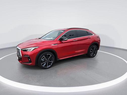 Dynamic Sunstone Red 2025 INFINITI QX55 SENSORY