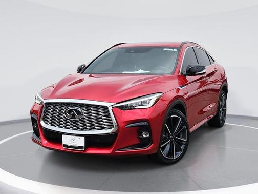 Dynamic Sunstone Red 2025 INFINITI QX55 SENSORY