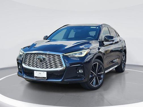 Hermosa Blue 2023 INFINITI QX55 LUXE