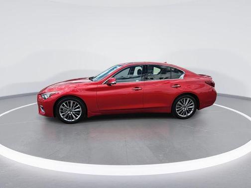 Dynamic Sunstone Red 2023 INFINITI Q50 3.0t LUXE