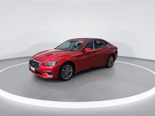 Dynamic Sunstone Red 2023 INFINITI Q50 3.0t LUXE