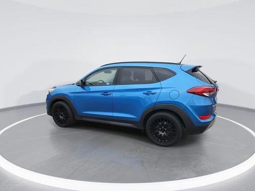 Caribbean Blue 2017 Hyundai TUCSON Night