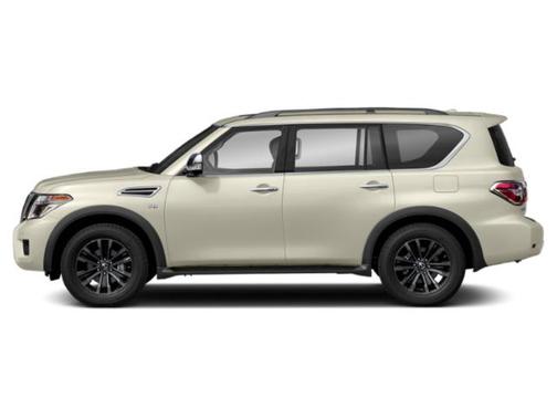 Pearl White 2018 Nissan Armada Platinum