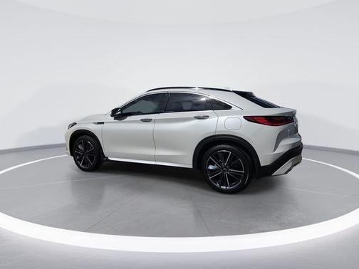 Majestic White 2023 INFINITI QX55 SENSORY