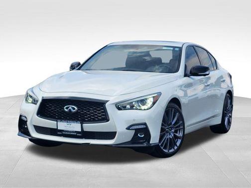 Majestic White 2023 INFINITI Q50 3.0t RED SPORT 400