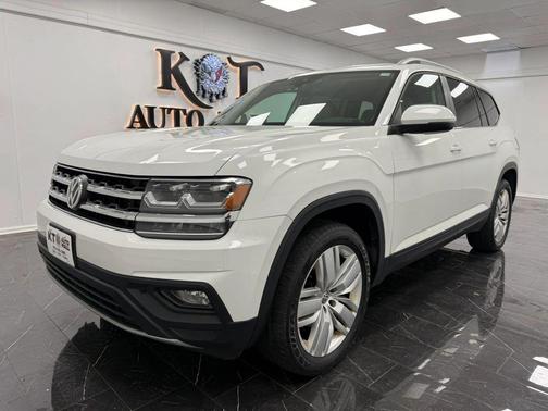 Pure White 2019 Volkswagen Atlas 3.6L SE w/Technology