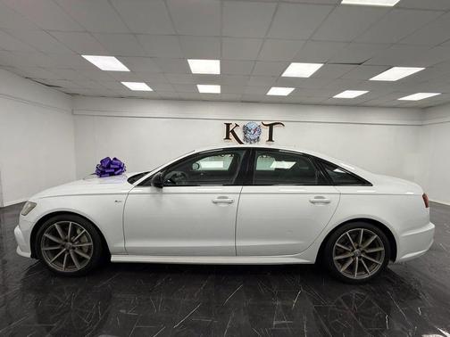 White 2018 Audi A6 2.0T Premium