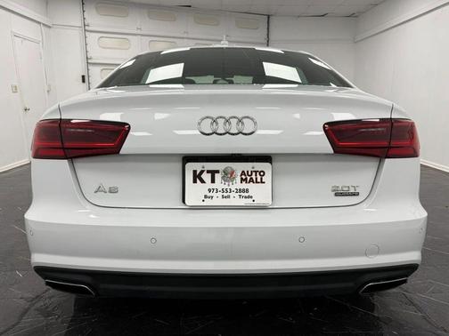 White 2018 Audi A6 2.0T Premium
