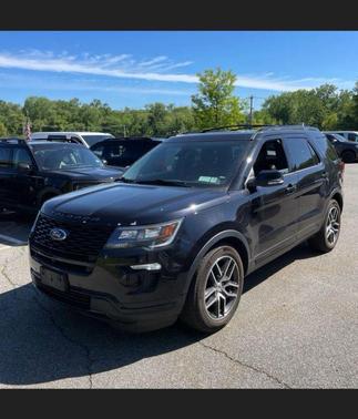 Agate Black Metallic 2019 Ford Explorer Sport