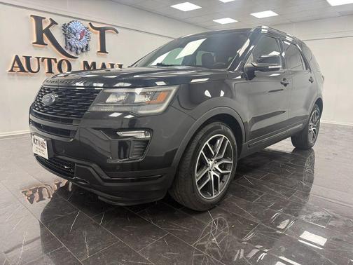 Agate Black Metallic 2019 Ford Explorer Sport