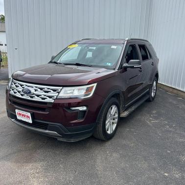 Burgundy Velvet Metallic Tinted Clearcoat 2019 Ford Explorer XLT
