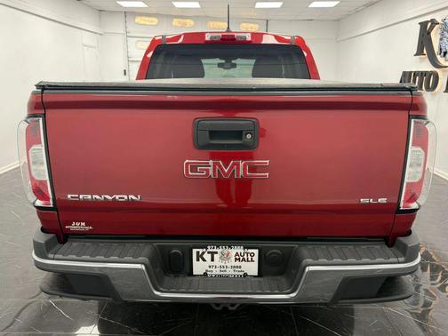 Red 2016 GMC Canyon SLE