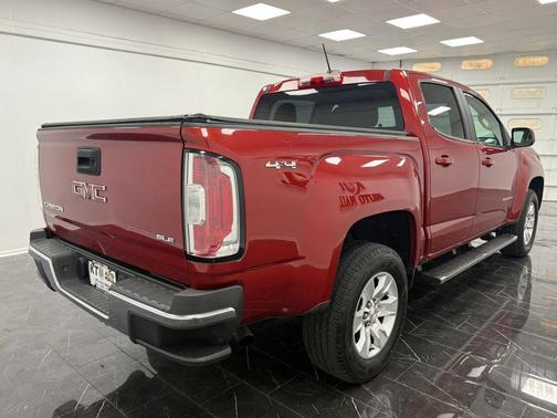 Red 2016 GMC Canyon SLE
