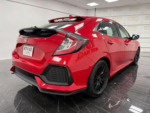 Rallye Red 2017 Honda Civic LX