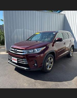 Maroon 2019 Toyota Highlander Limited